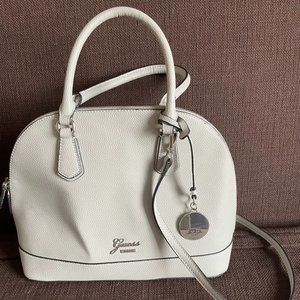 Guess, Silver Gray Handbag